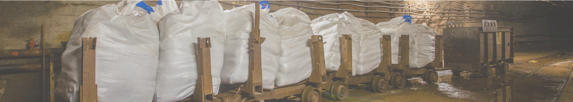 FIBC bulk bags for construction.