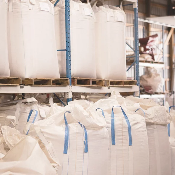 Grains in bulk bags