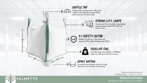 Duffle Top Spout Bottom Bulk Bag Specificaitons
