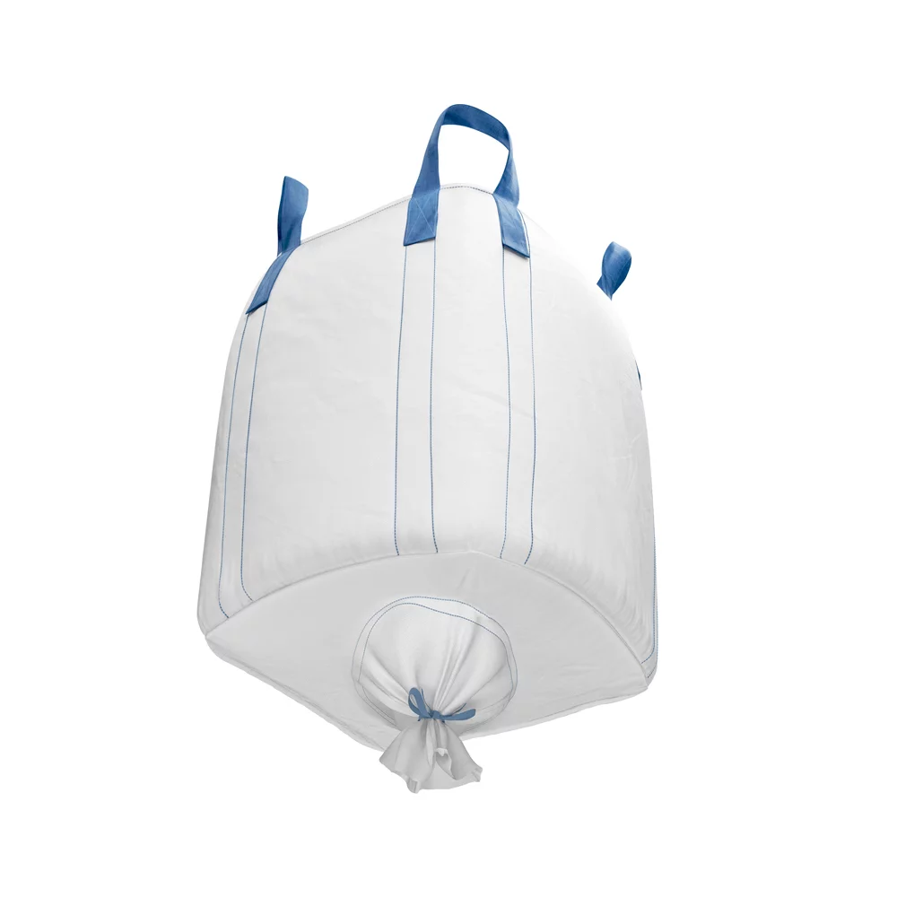 35x35x40 Spout Top and Spout Bottom Bulk Bag with Bottom Spout Closed