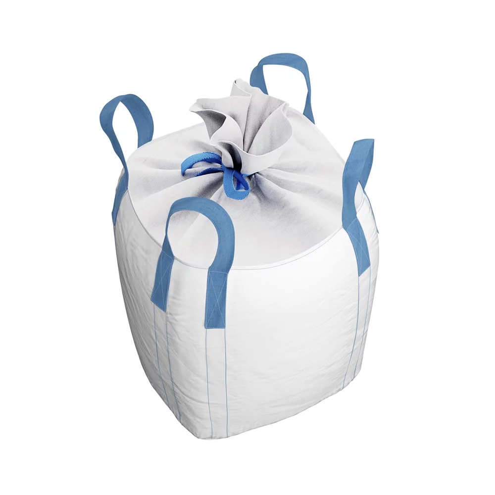 35x35x30 Duffle Top Spout Bottom Bulk Bag with Top Duffle Closed