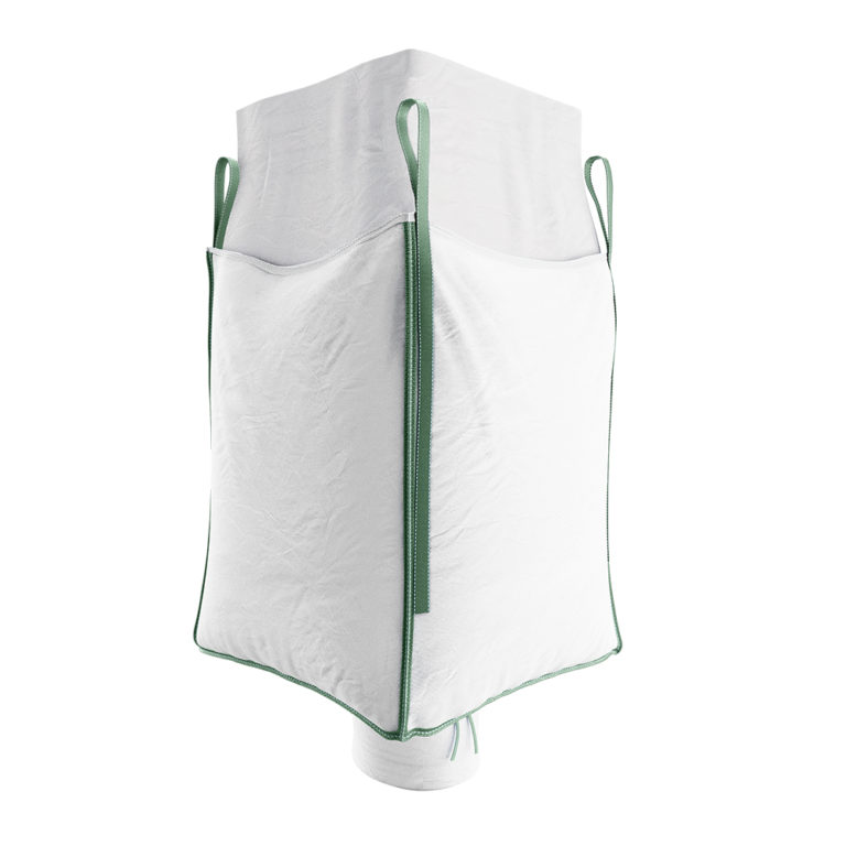 Bulk Bags (FIBC) Duffle Top, Spout Bottom, 35" x 35" x 45"