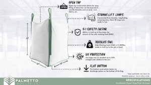 Open Top Flat Bottom FIBC Bulk Bag Description
