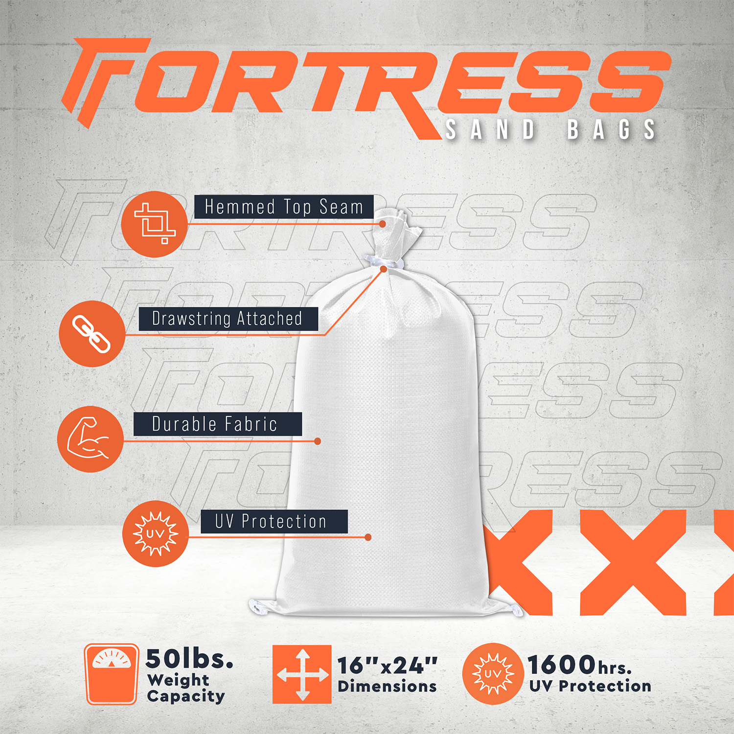 Fortress Sandbags descrtiption